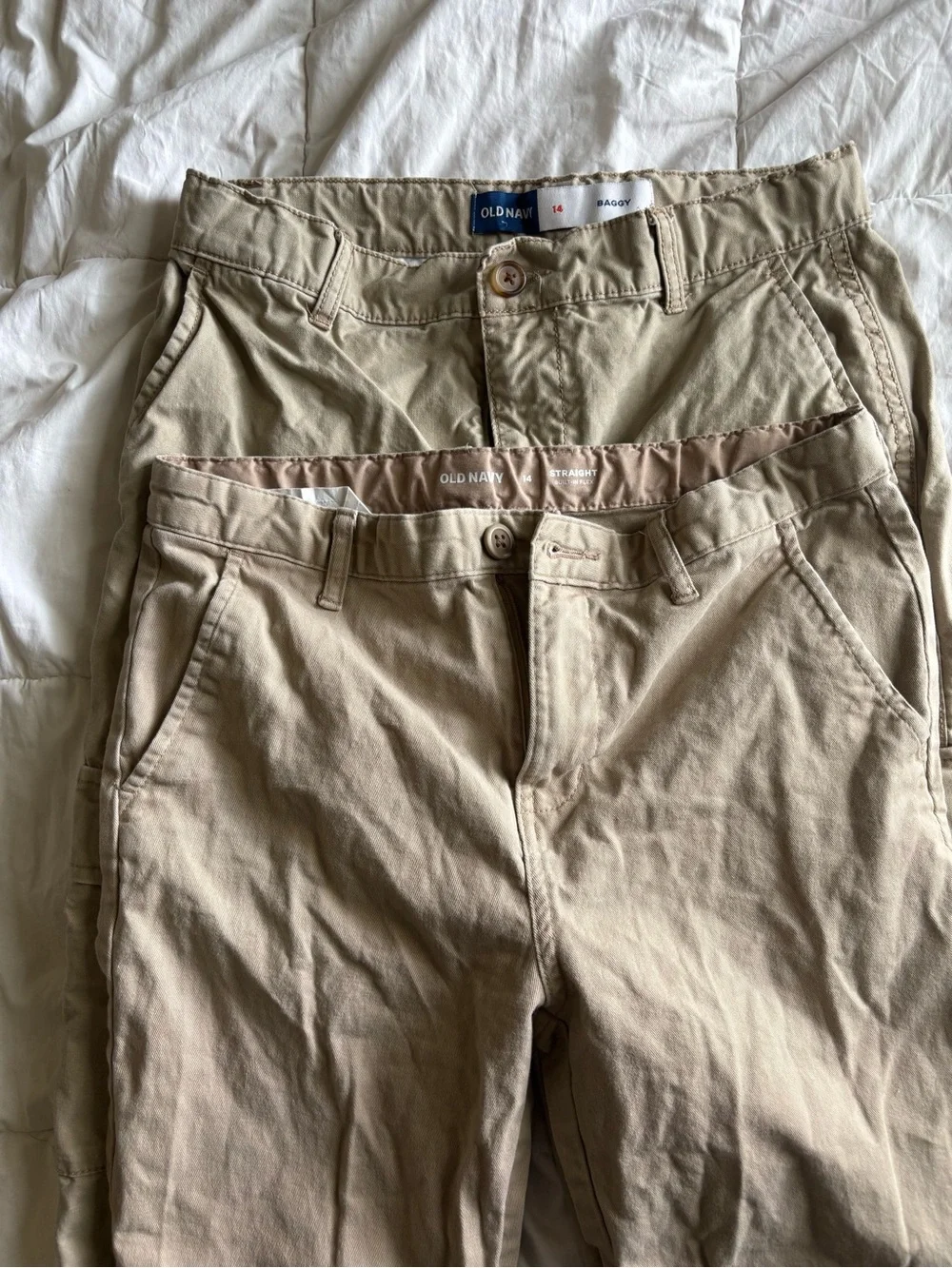Boys Khaki Pants - Straight Fit